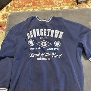 Vintage 90s Galt Sand Georgetown Hoyas Beast of the East Crewneck Sweatshirt XL